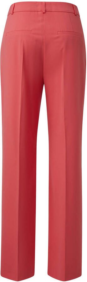Comma straight regular waist pantalon roze - Foto 3