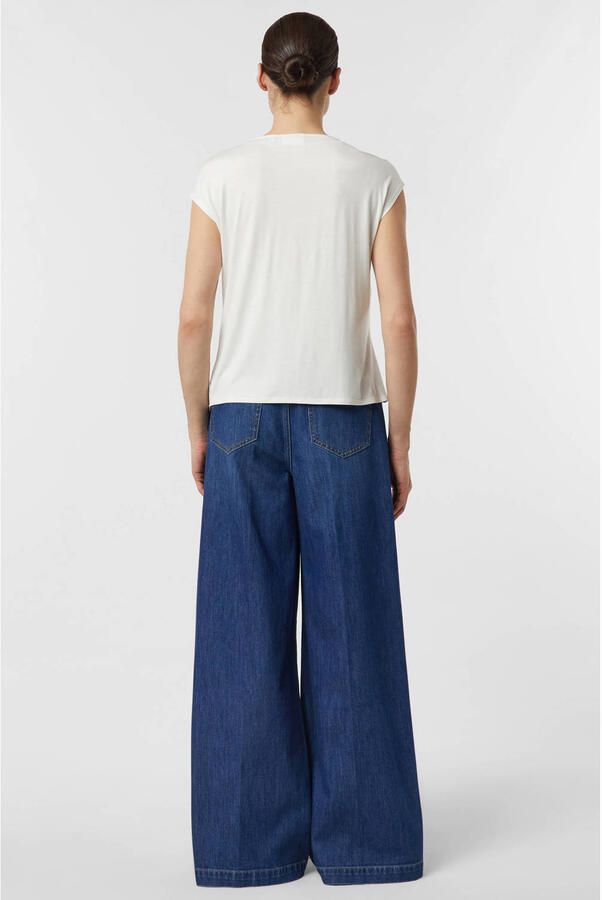 Comma T-shirt met V-hals - Foto 2