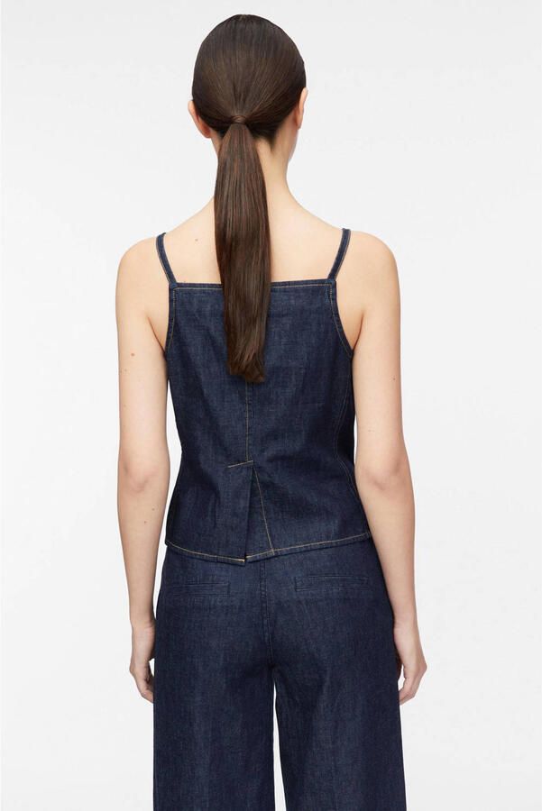 Comma top dark blue denim - Foto 3