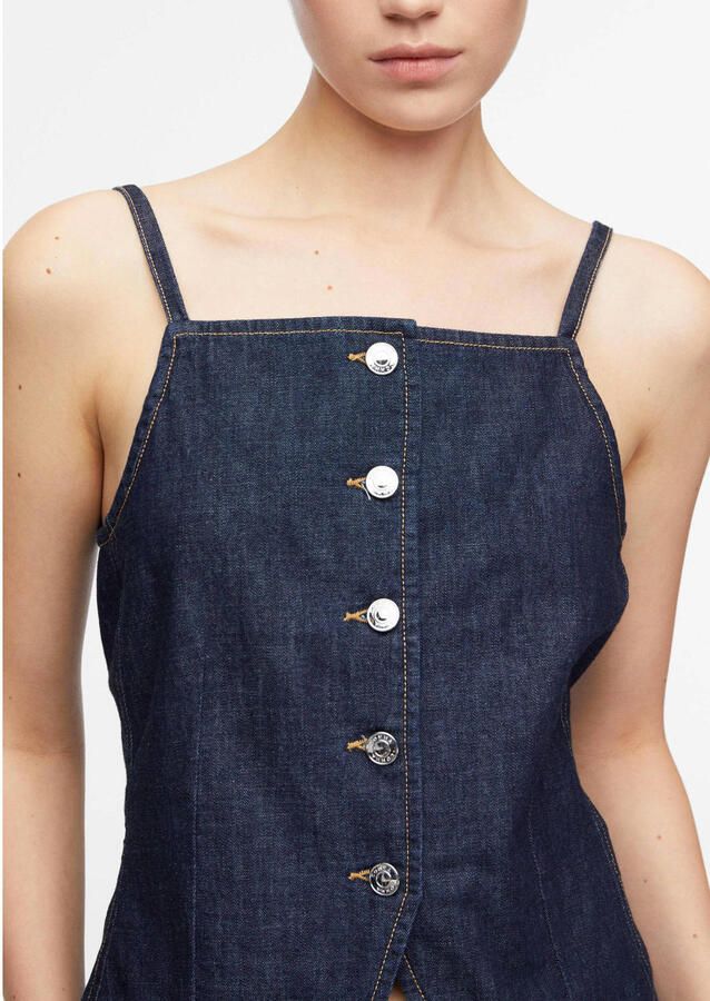 Comma top dark blue denim - Foto 2