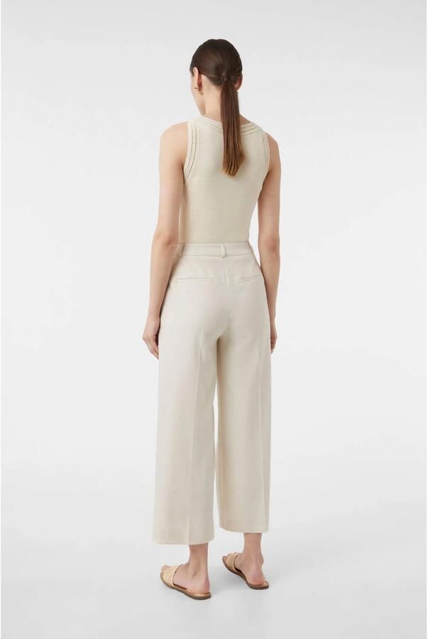 Comma Shirt met ronde hals met breitechnische details - Foto 2