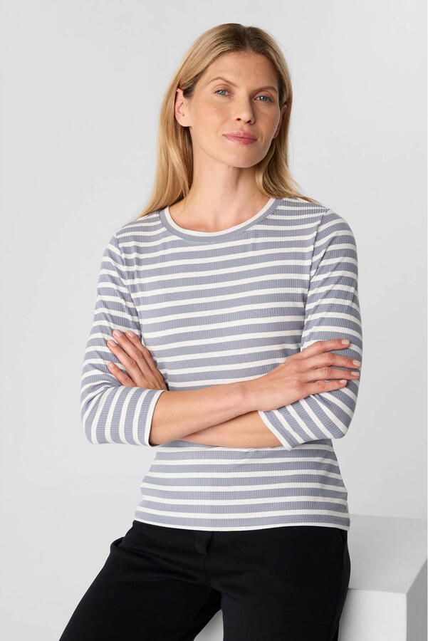 Comma Shirt met 3 4-mouwen - Foto 2