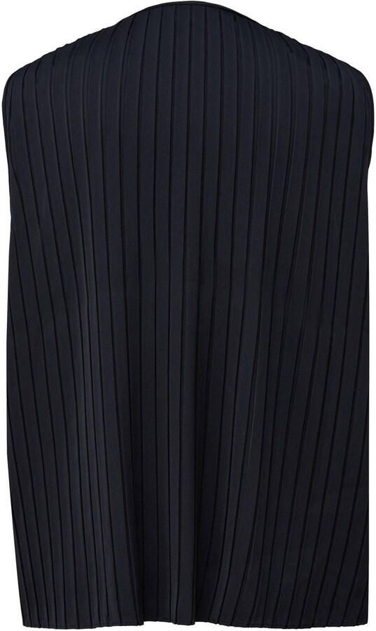 Comma Regular fit blousetop met structuurmotief - Foto 3