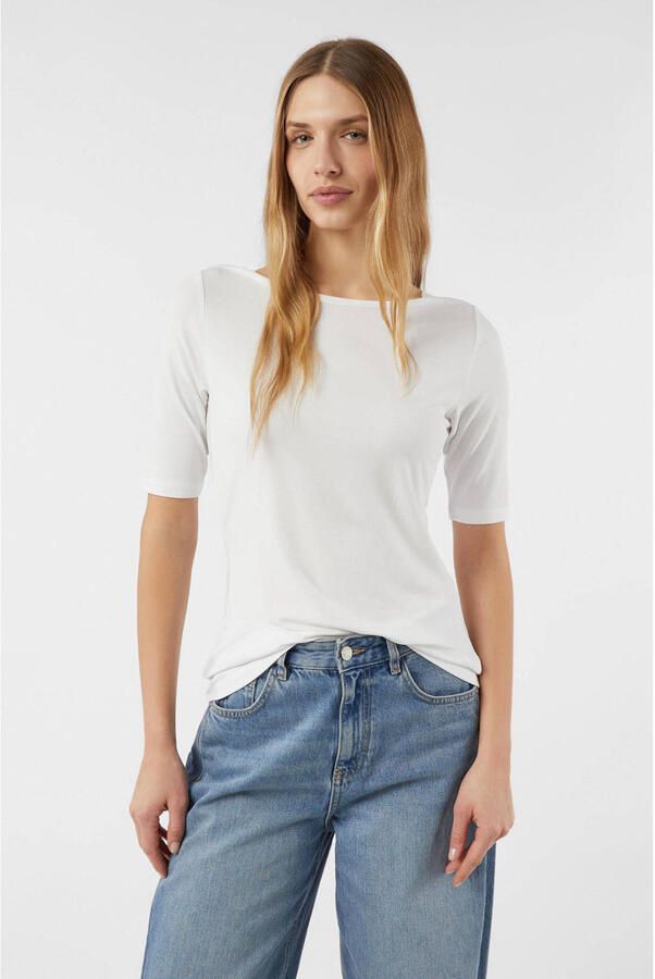 Comma T-shirt met 1 2-mouwen