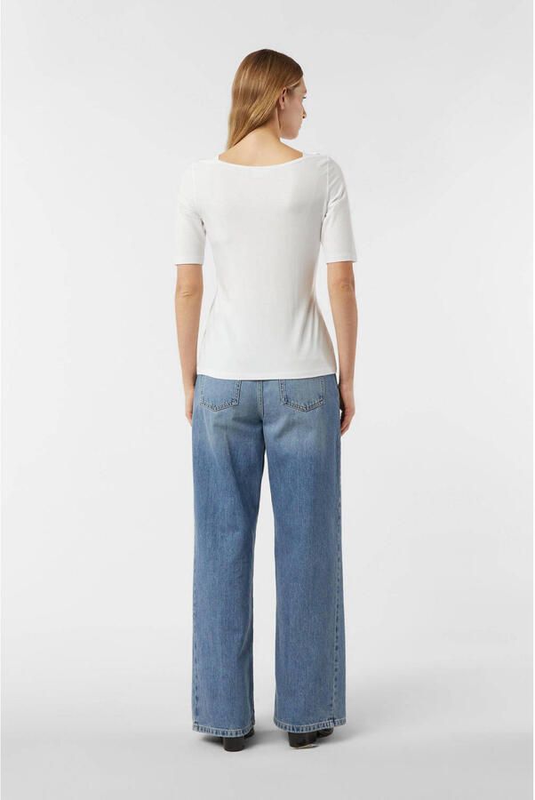 Comma T-shirt met 1 2-mouwen - Foto 2