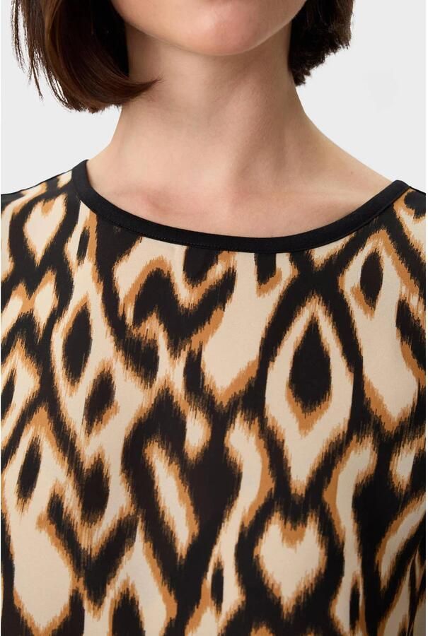 Comma Shirttop met grafisch patroon - Foto 2