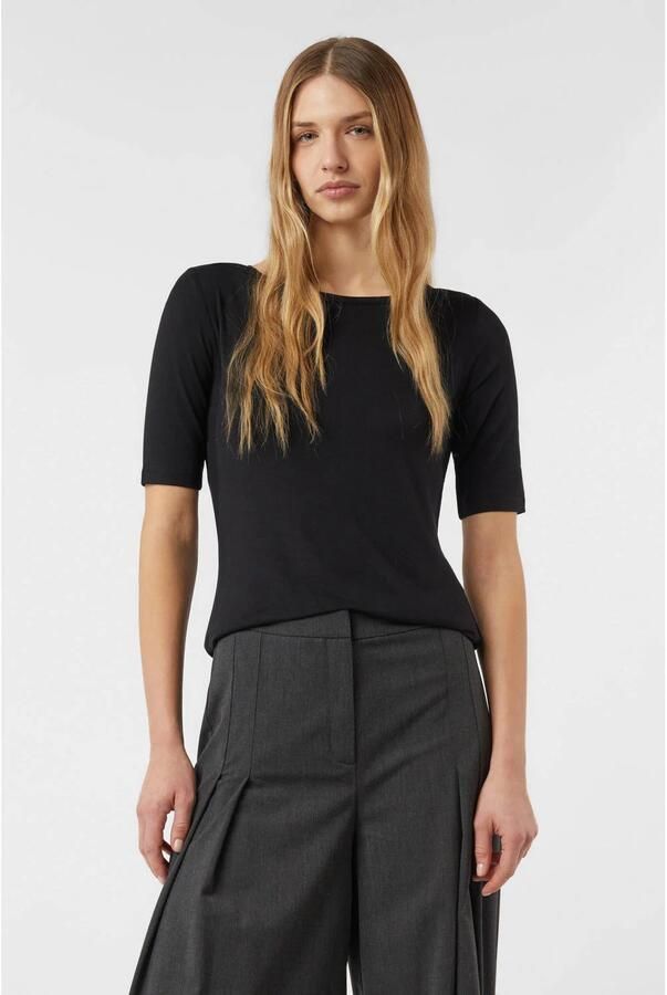 Comma T-shirt met 1 2-mouwen