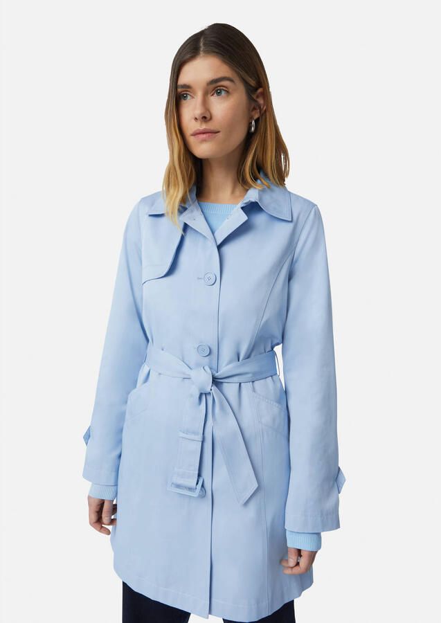 Comma trenchcoat lichtblauw - Foto 2