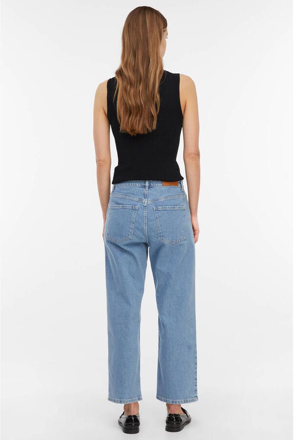 Comma wide leg jeans medium blue denim - Foto 2