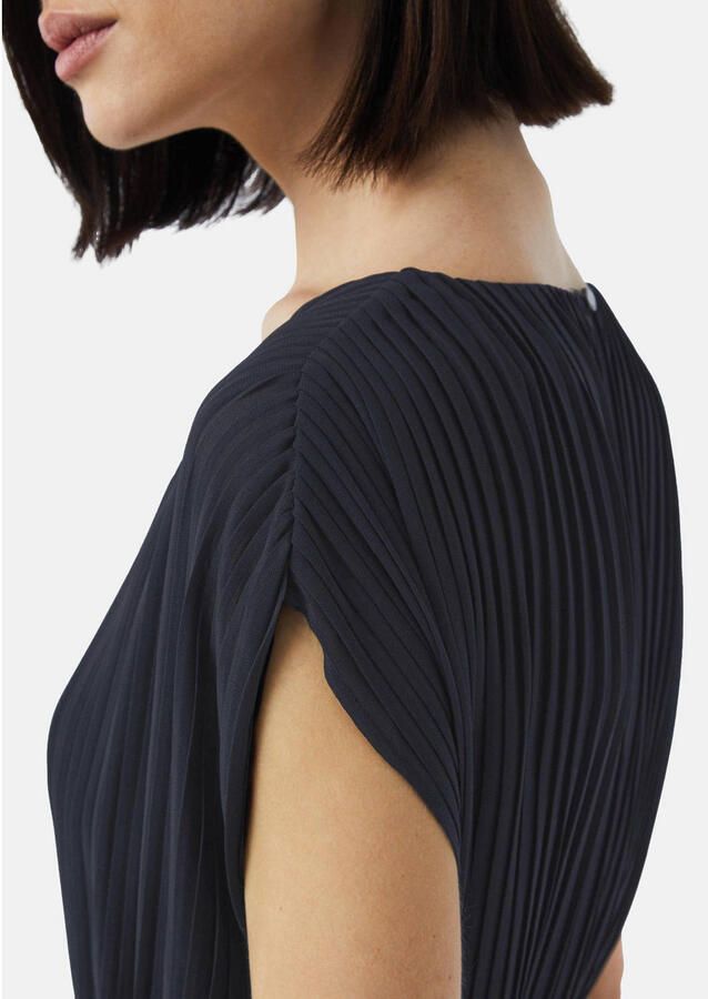 Comma Midi-jurk zonder mouwen en met koord