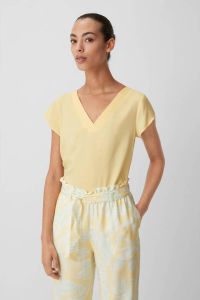 Comma Blouseshirt met V-hals