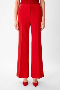 Comma Pantalon rood 2138021 Rood Dames