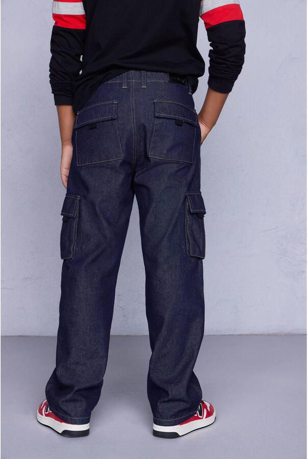 Coolcat cargobroek Damian Donker Blauw - Foto 3