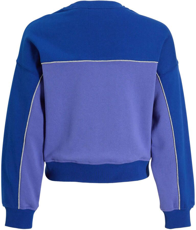 Coolcat Colourblock Sweater Nova met CC Racing Print