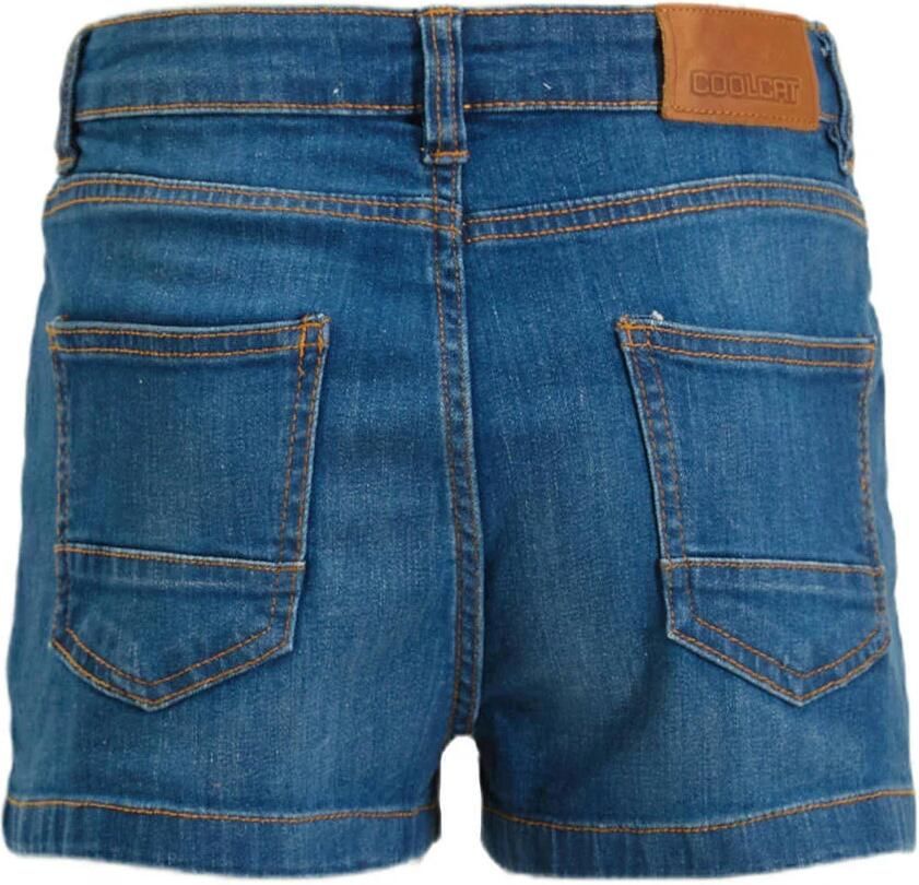 Coolcat denim short Loua blauw