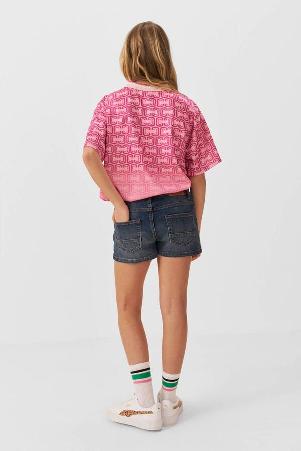 Coolcat denim short Loua blauw - Foto 2
