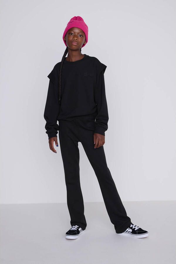 Coolcat flared broek Corry met 3D logo - Foto 3