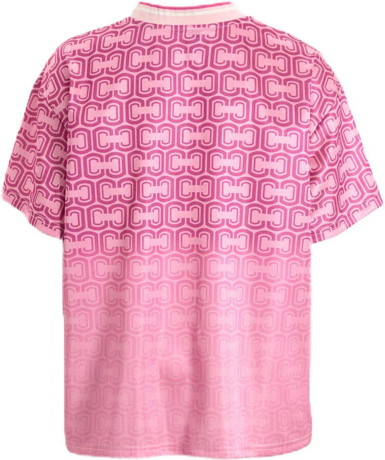 Coolcat football t-shirt Bailey roze