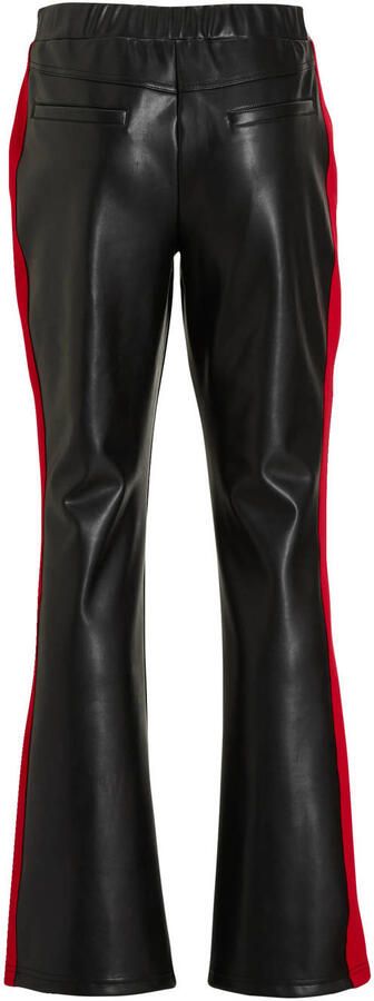 Coolcat imitatieleren Flare broek Bobby