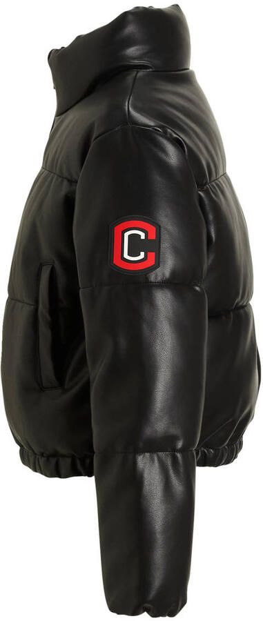 Coolcat Imitatieleren Puffer Winterjas Jessie