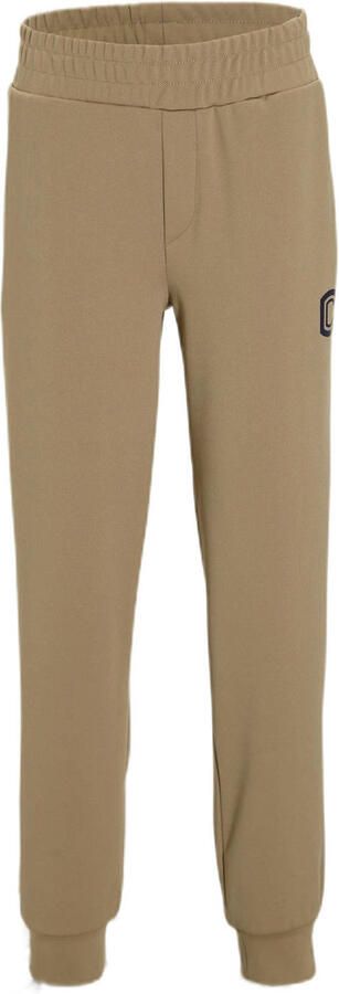 Coolcat joggingbroek met logo Cole beige