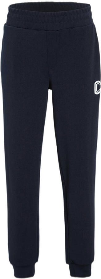 Coolcat joggingbroek met logo Cole donkerblauw