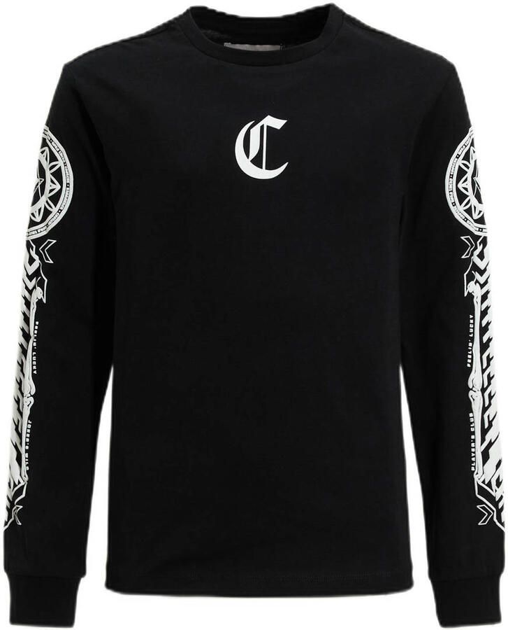 Coolcat longsleeve met C Logo Andy zwart