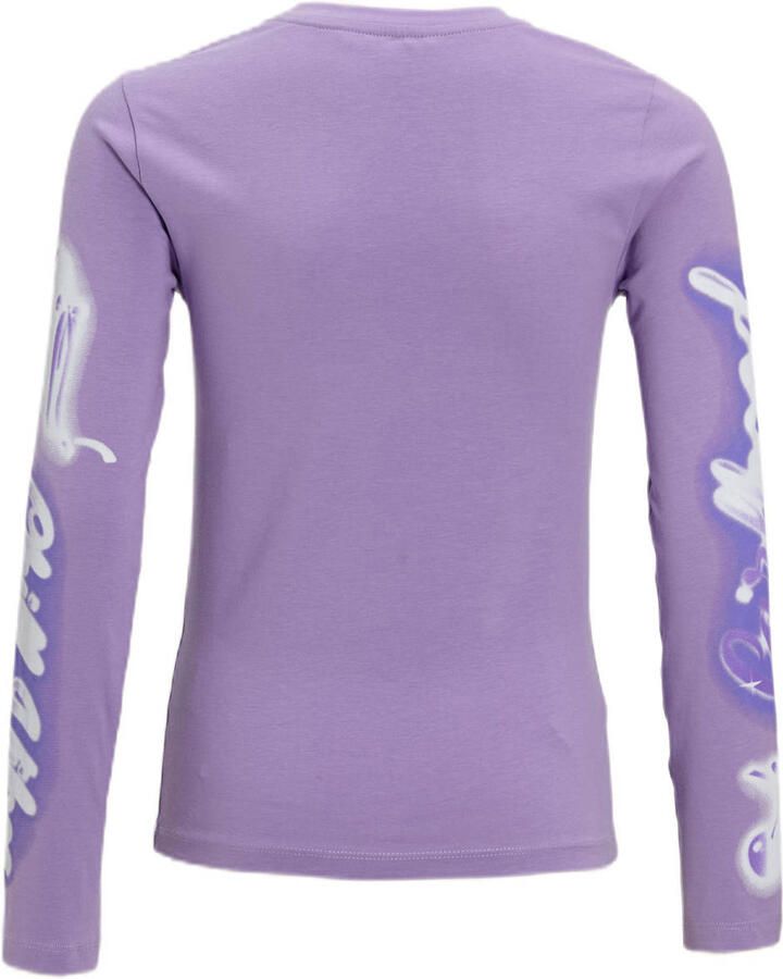 Coolcat longsleeve met printopdruk Anna Lila - Foto 2