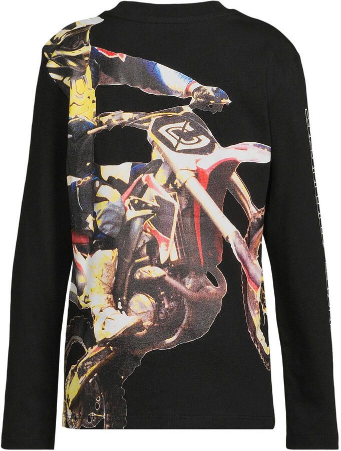 Coolcat longsleeve met printopdruk Lennon zwart - Foto 2