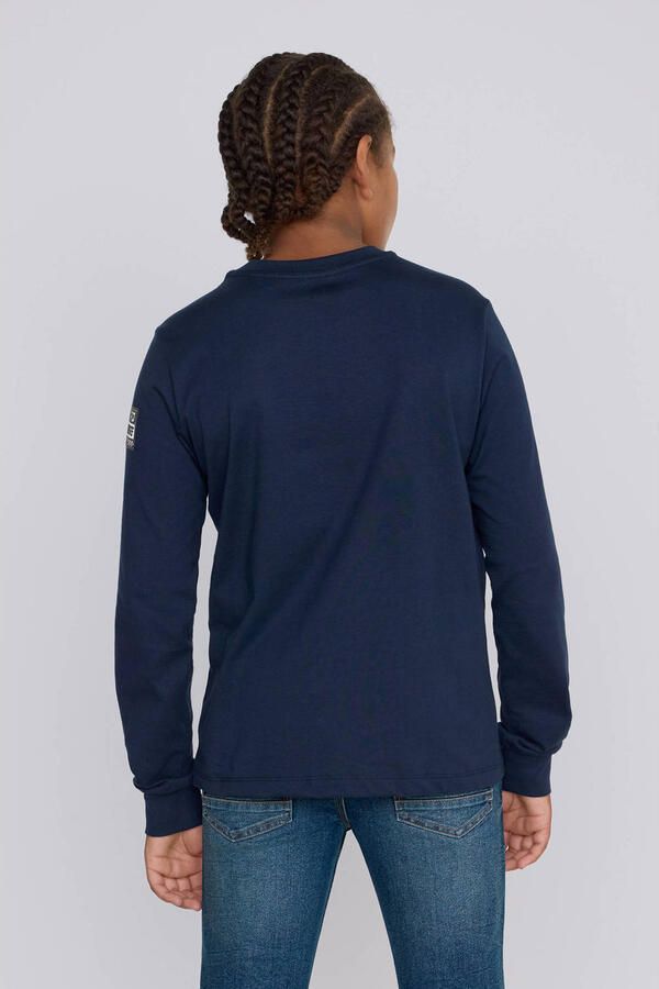 Coolcat Longsleeve T-shirt Theo met Motor Boy Print - Foto 3