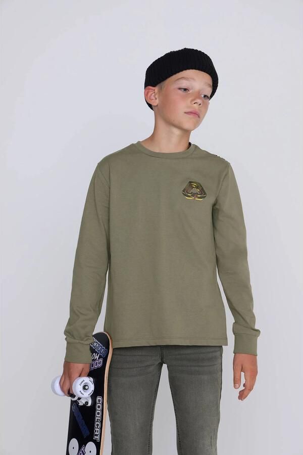 Coolcat Longsleeve T-shirt Tommy met Skaterboy Print - Foto 4