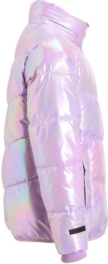 Coolcat Puffer Winterjas Juna Metallic Roze - Foto 4