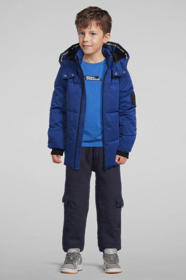 Coolcat pufferjas met C logo Caleb donkerblauw - Foto 3