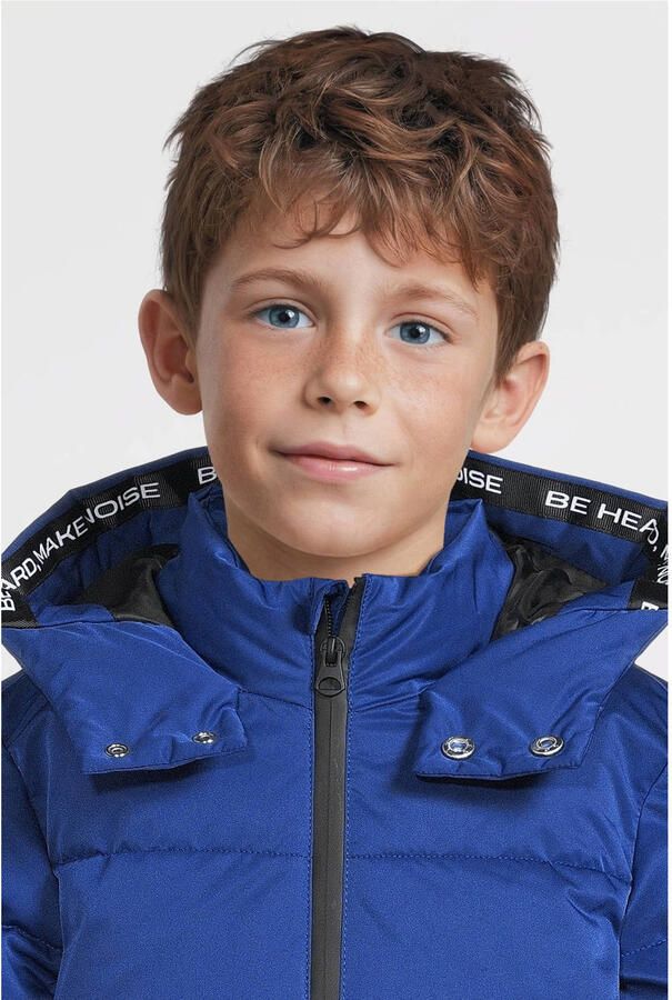 Coolcat pufferjas met C logo Caleb donkerblauw - Foto 2