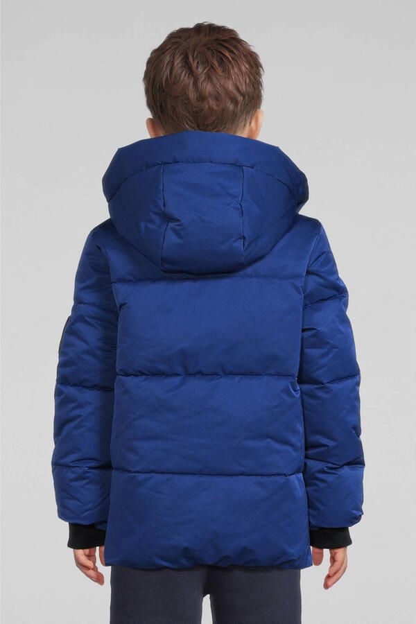 Coolcat pufferjas met C logo Caleb donkerblauw - Foto 4