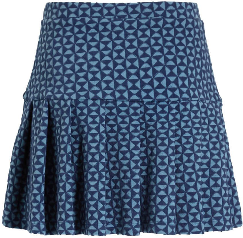 Coolcat Rok Mackenzie met Geometrisch Jacquard Patroon