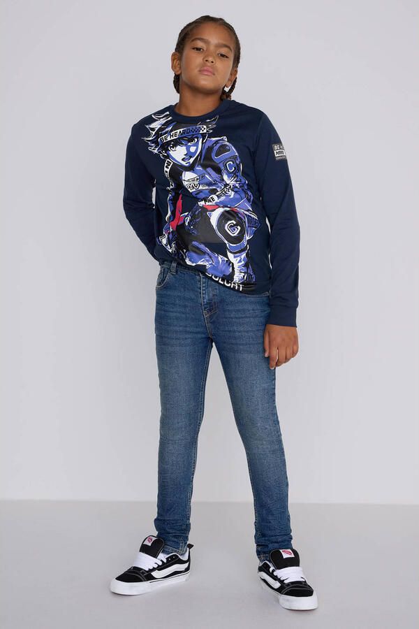 Coolcat Skinny Jeans Dexx Blauw - Foto 2