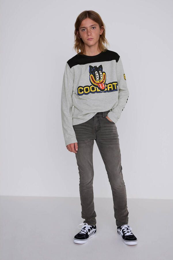 Coolcat Skinny Jeans Dexx Grijs - Foto 3