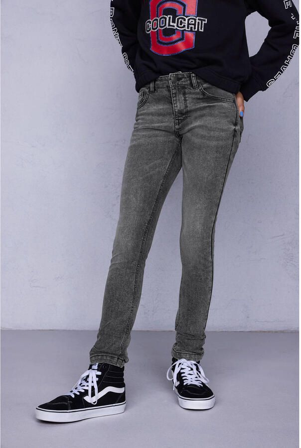 Coolcat Skinny Jeans Doris Grijs - Foto 2