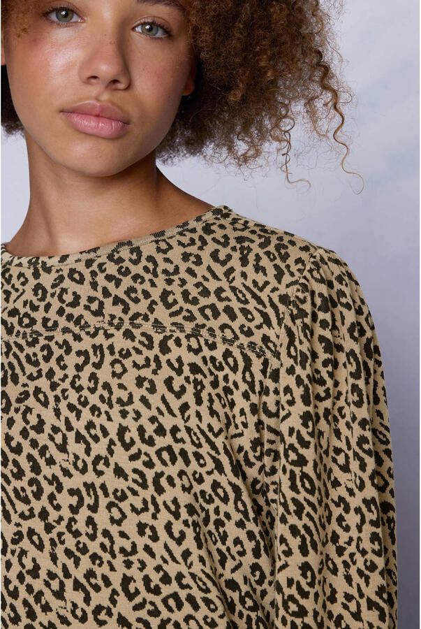 Coolcat Sweater Nina met Luipaard Jacquard Patroon - Foto 2