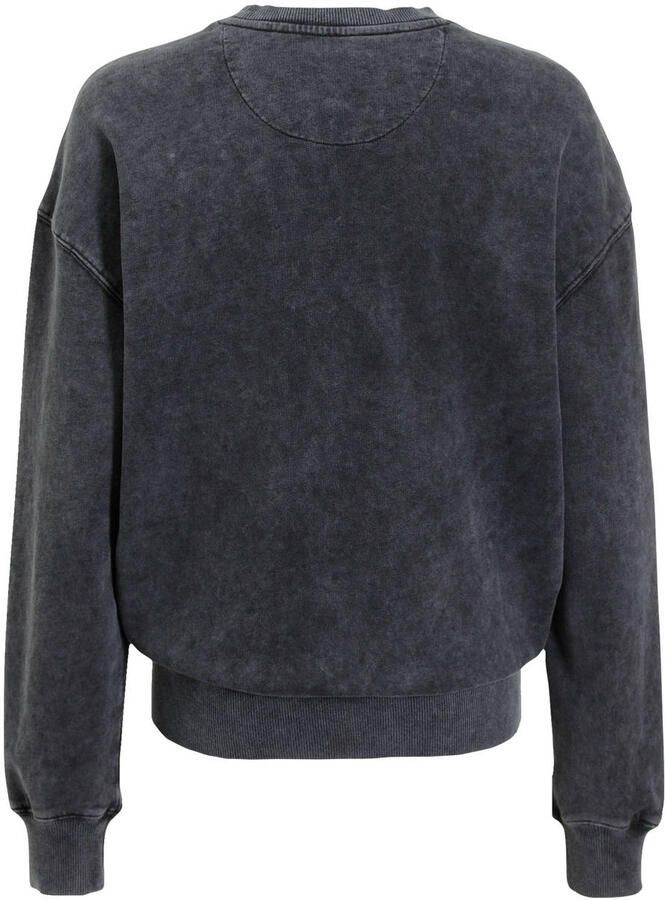 Coolcat sweater Nixon met printopdruk acid black
