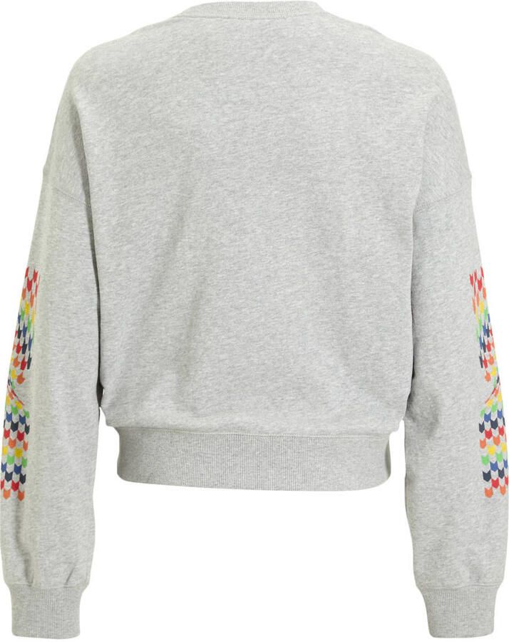 Coolcat Sweater Nola met Fluwelen Hart Print