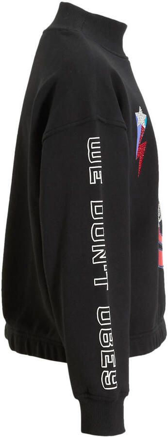 Coolcat Sweater Tjinta met Diamond Racer Logo Print