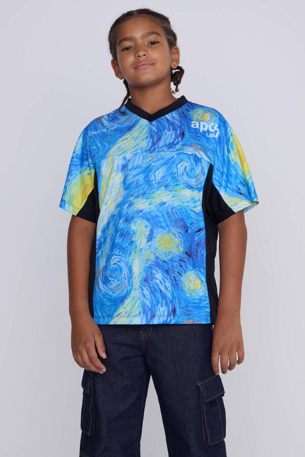 Coolcat T-shirt Apoh license met printopdruk zwart