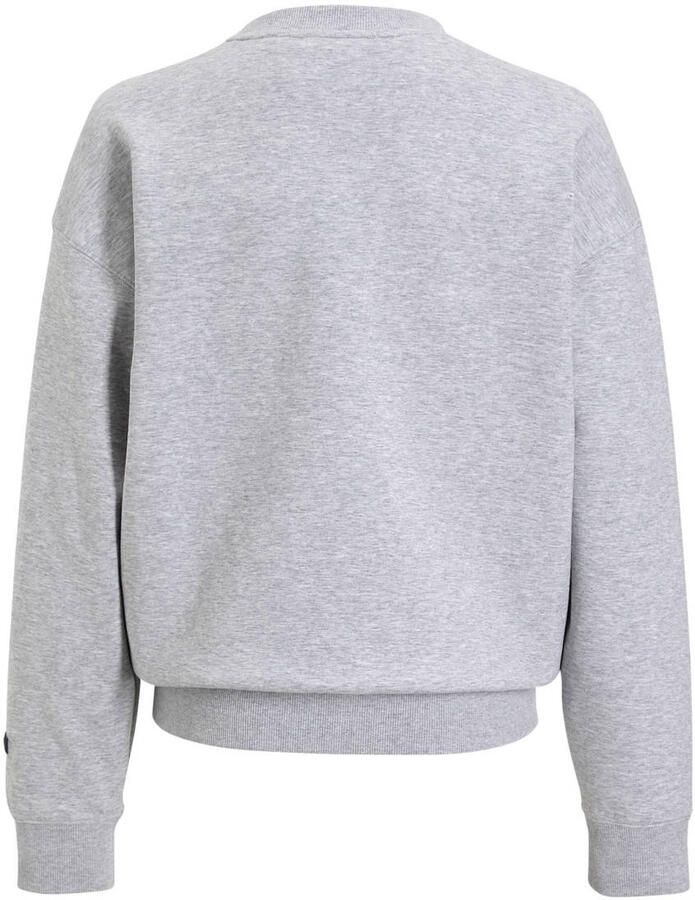 Coolcat Unisex Sweater Vicky met 3D Logo Grijs