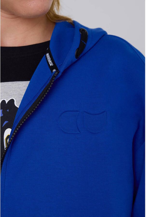 Coolcat Unisex Vest Charly met Capuchon Blauw - Foto 2