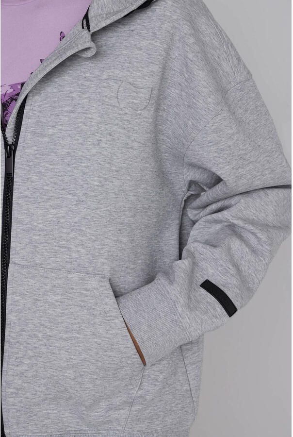 Coolcat Unisex Vest Charly met Capuchon Grijs - Foto 2