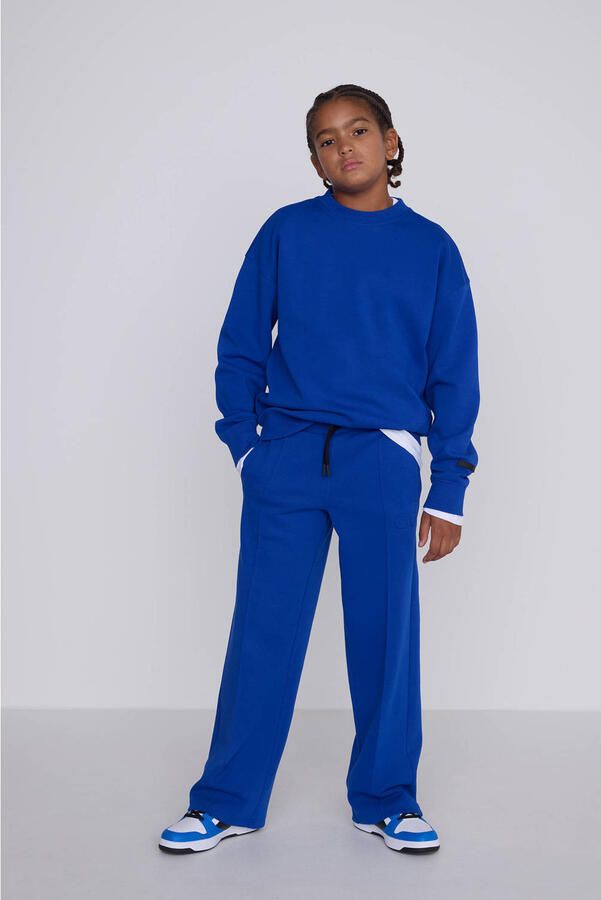 Coolcat Unisex Wide Leg Joggingbroek Misha met Plooi - Foto 2