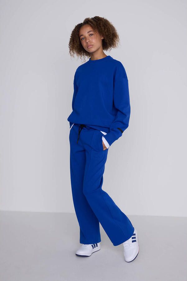 Coolcat Unisex Wide Leg Joggingbroek Misha met Plooi - Foto 3