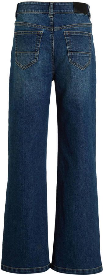 Coolcat Wide Leg Jeans Dominic Donker Blauw